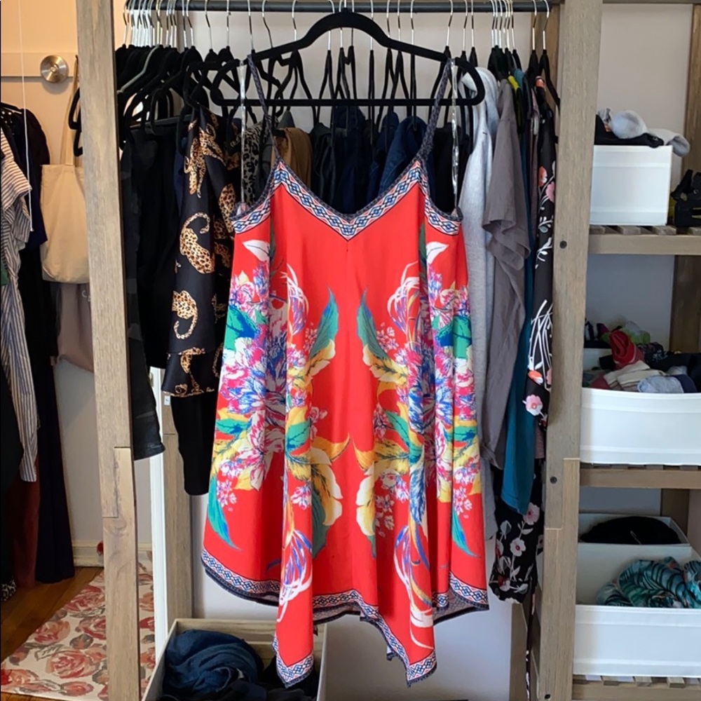 Flying Tomato Summer Dress with Spaghetti Straps